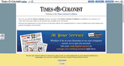 Desktop Screenshot of digital.timescolonist.com