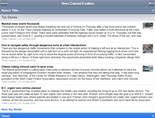 Tablet Screenshot of digital.timescolonist.com